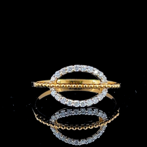 Elegant Diamond Halo Ring